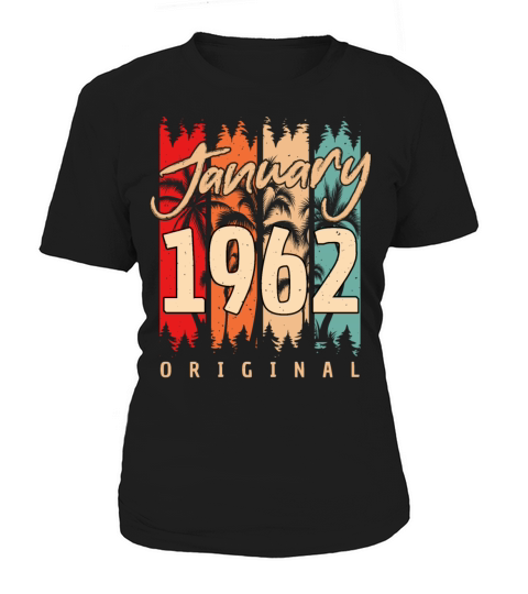 1962 In January Vintage Women's T-Shirt