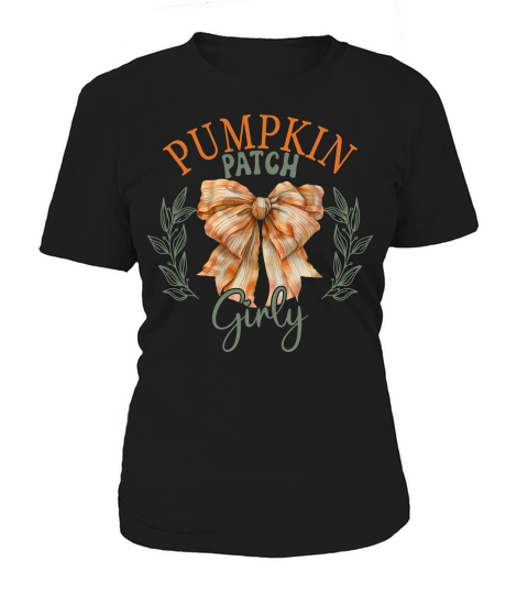 Fall Coquette   Pumpkin patch girly 5 Women's T-Shirt