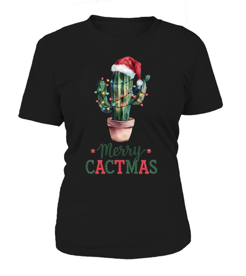 Merry Cactmas Vintage Christmas 03 Women's T-Shirt