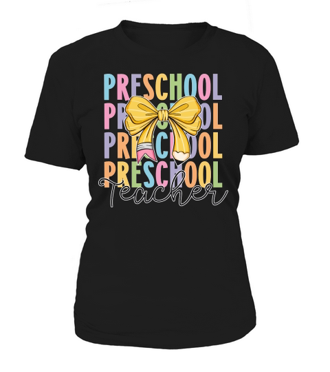 preachool teacher bow Women's T-Shirt