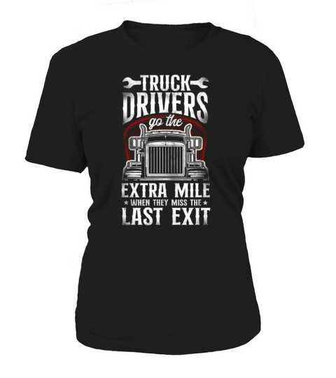 Trucker Truck Driver Vintage Truck Women's T-Shirt