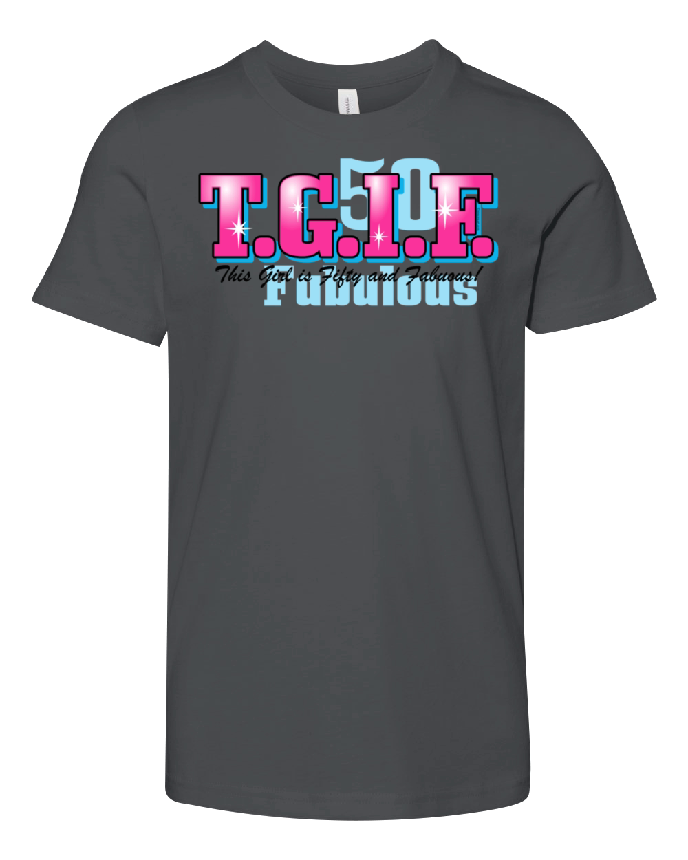 TGIF 50th Birthday Youth Unisex Jersey Tee