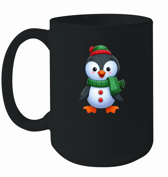 Funny Christmas Animal clipart (6) Ceramic Mug