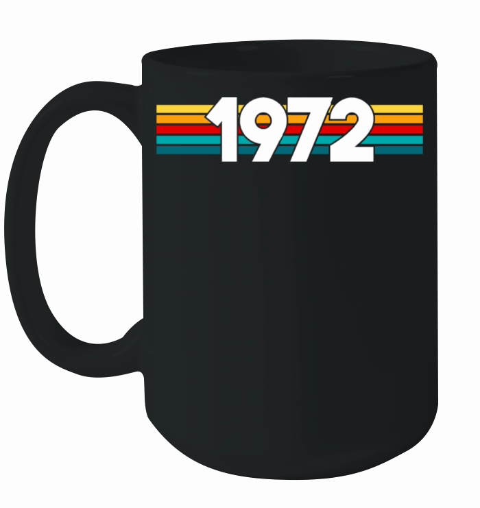 Vintage 1972 - 50 years old - 50th birthday gift Ceramic Mug