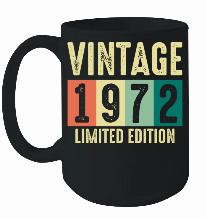 Vintage 1972 - 50 years old - 50th birthday gift Ceramic Mug