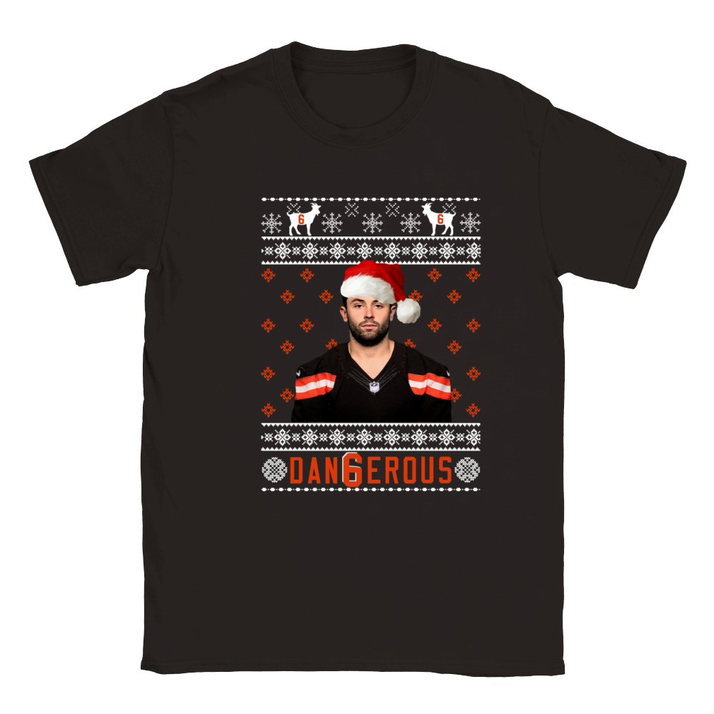 Baker Mayfield ugly christmas Classic Kids Crewneck T-shirt