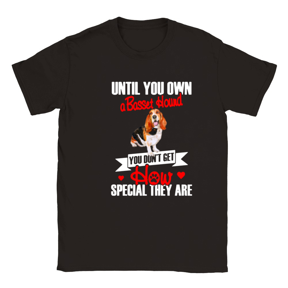 Basset Hound Shirt Classic Kids Crewneck T-shirt