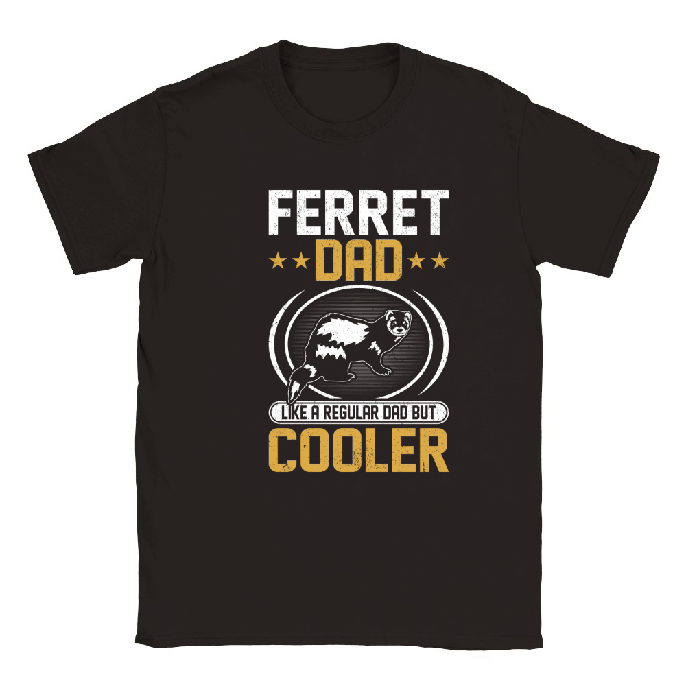 Ferret dad like a regular dad but cooler (4) Classic Kids Crewneck T-shirt