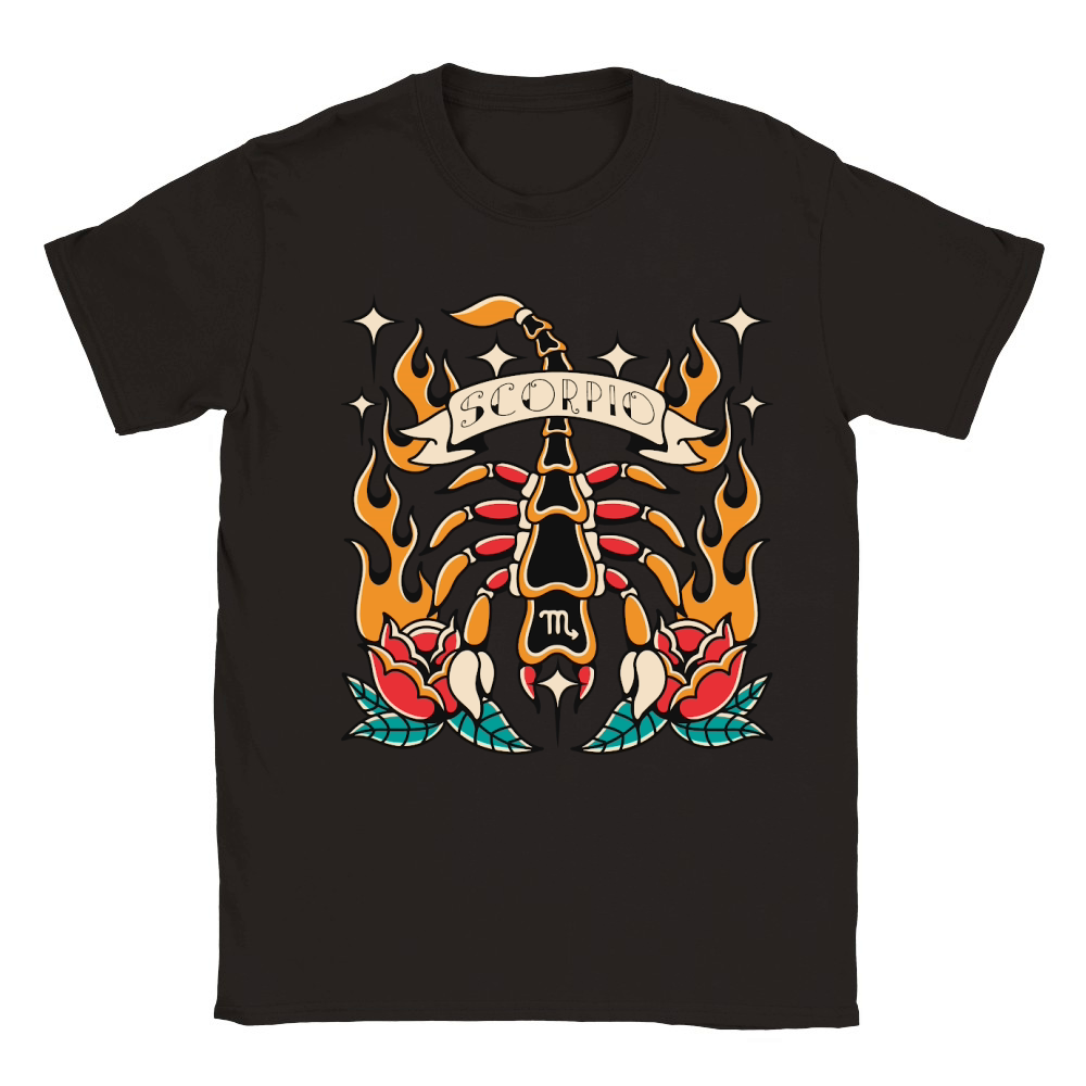 Scorpio Classic Kids Crewneck T-shirt