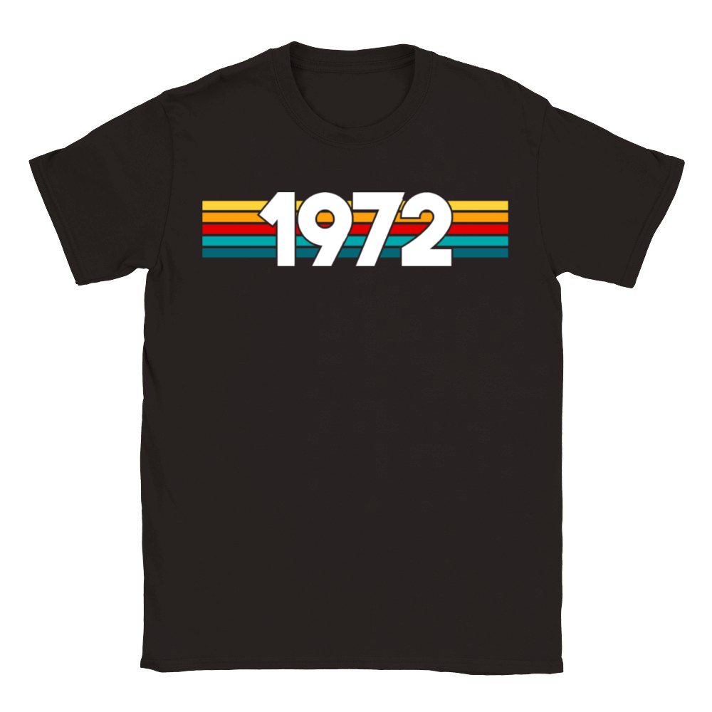 Vintage 1972 - 50 years old - 50th birthday gift Classic Kids Crewneck T-shirt