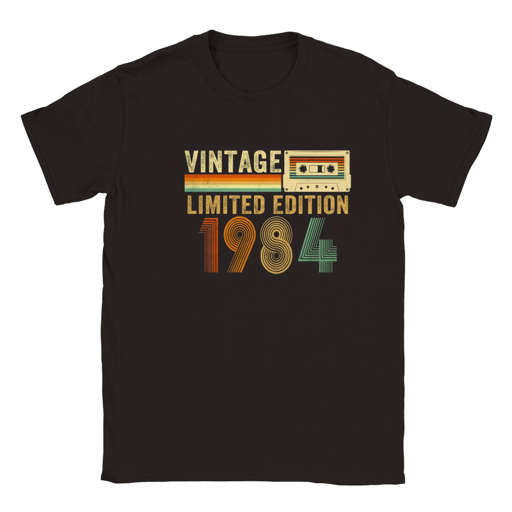 Vintage Limited Edition 1984 Classic Kids Crewneck T-shirt