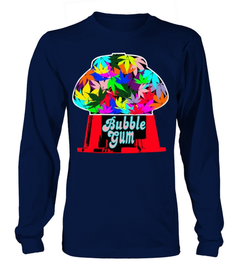 Cannabis Hybrid-Bubblegum strain Long sleeved Unisex