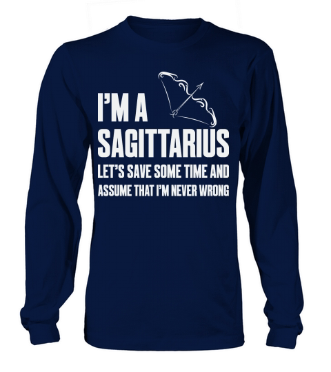 Sagittarius Facts Astrology Quote Long sleeved Unisex
