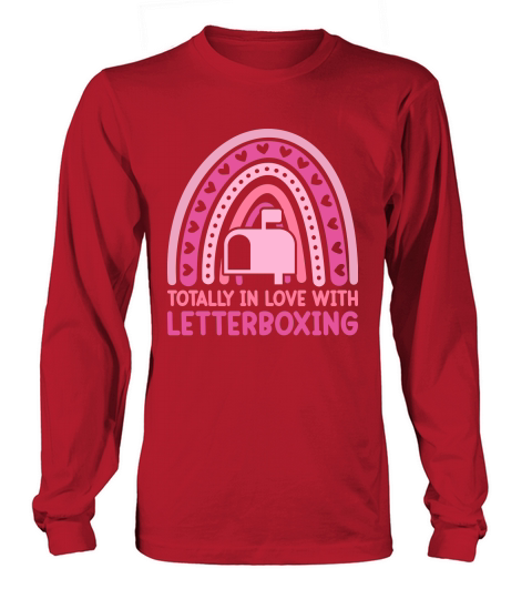 Totally in love with Letterboxing Long sleeved Unisex