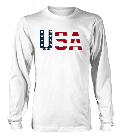 USA 1776 Long sleeved Unisex