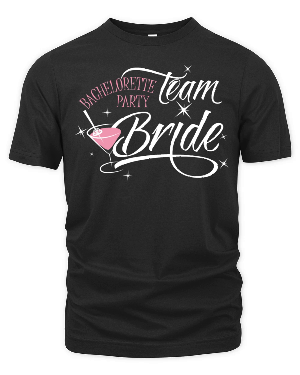 bachelorette party team bride Organic Unisex T-shirt