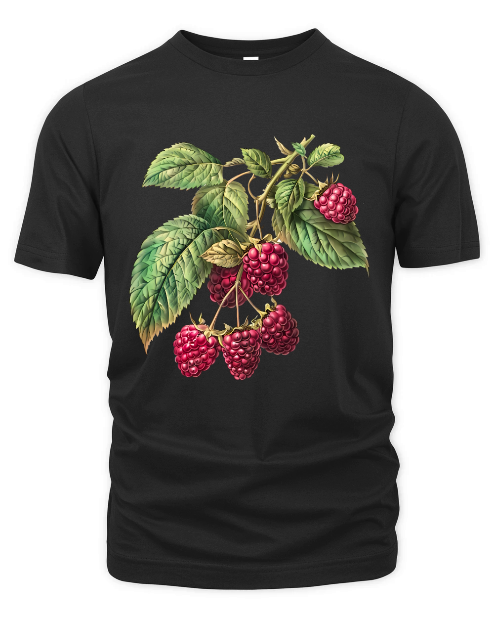 Blueberries Vintage Fruit Organic Unisex T-shirt