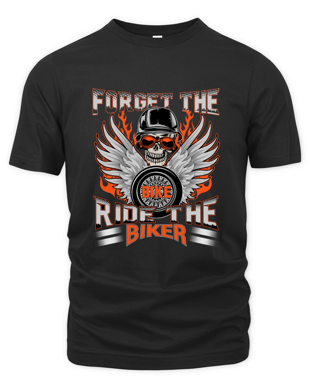 FORGET the BIKE Motorbike Organic Unisex T-shirt