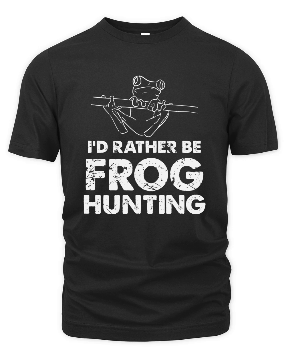 Frog Hunting 02 Organic Unisex T-shirt