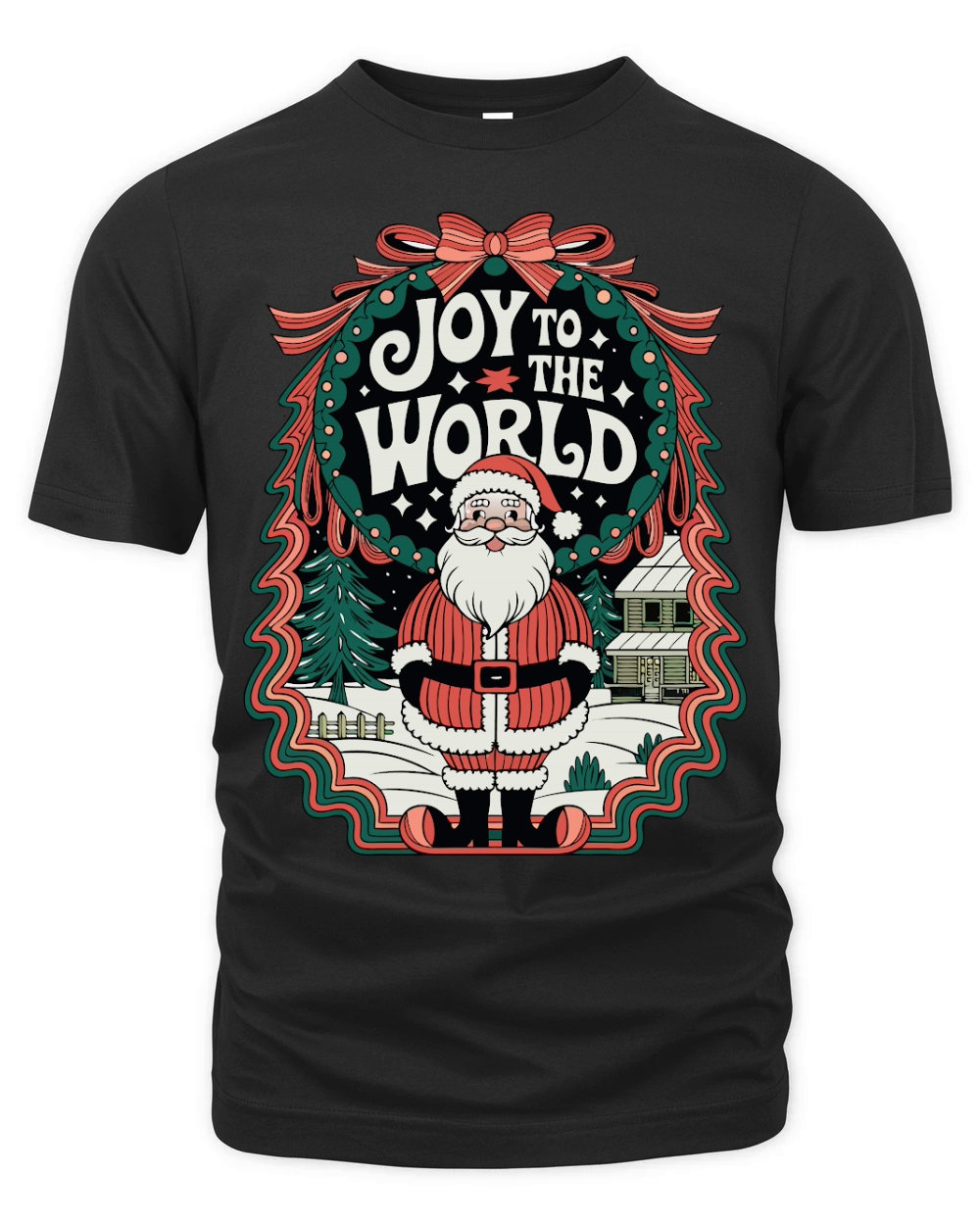 Joy To The World Organic Unisex T-shirt