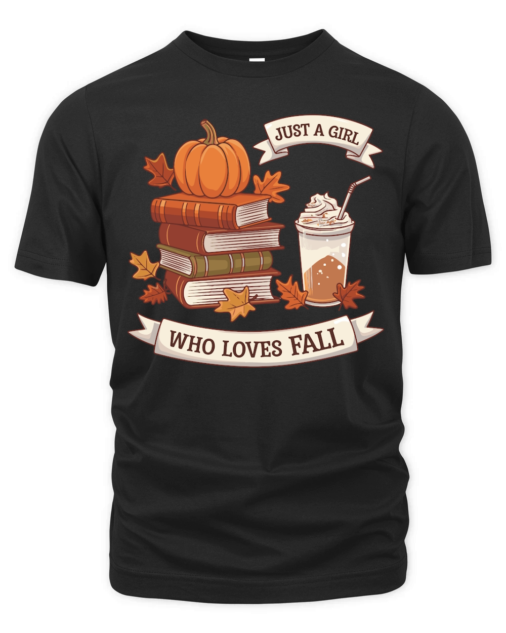 Just a Girl Who Loves Fall Organic Unisex T-shirt
