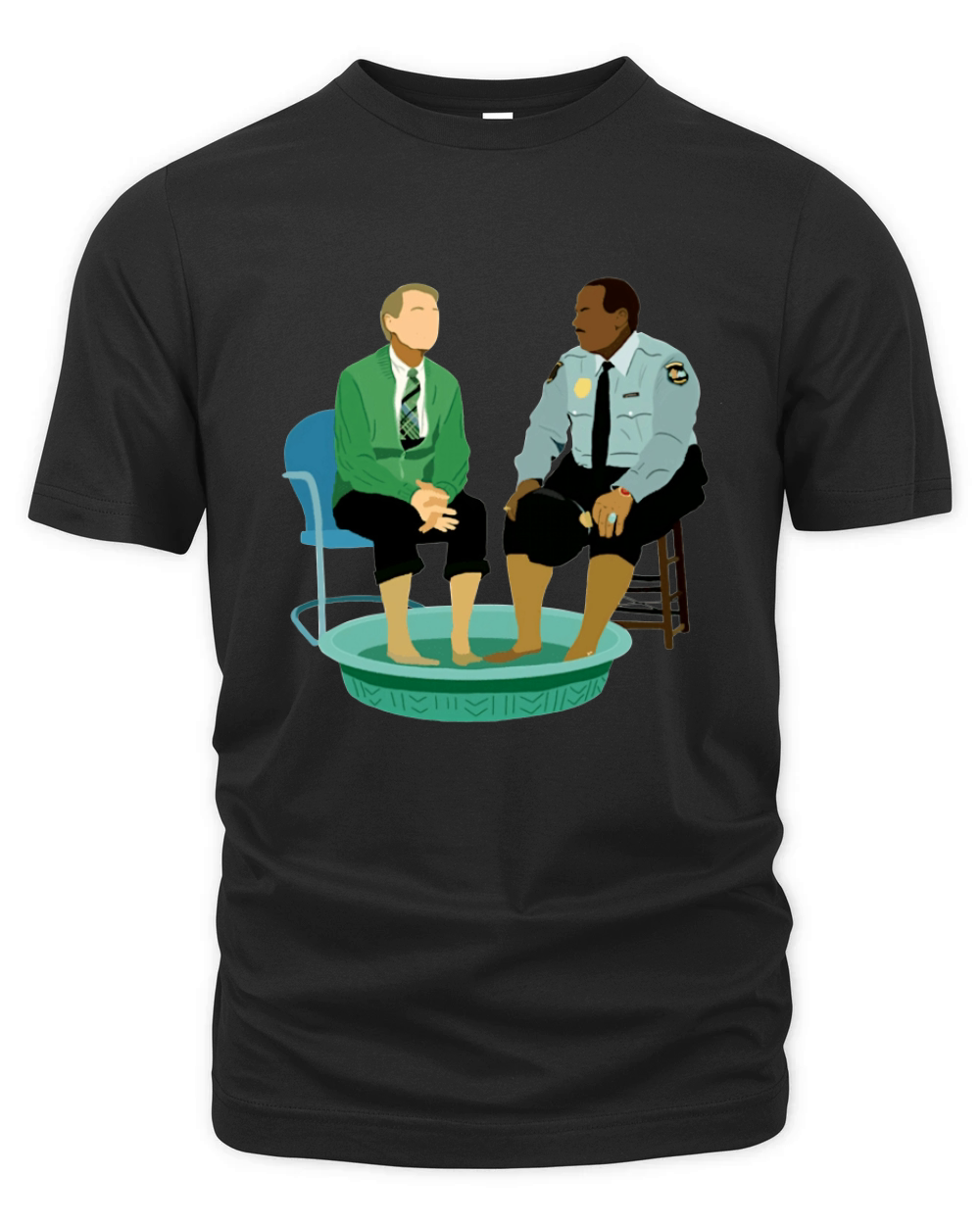 Mr Rogers Officer Clemmons Pool Organic Unisex T-shirt