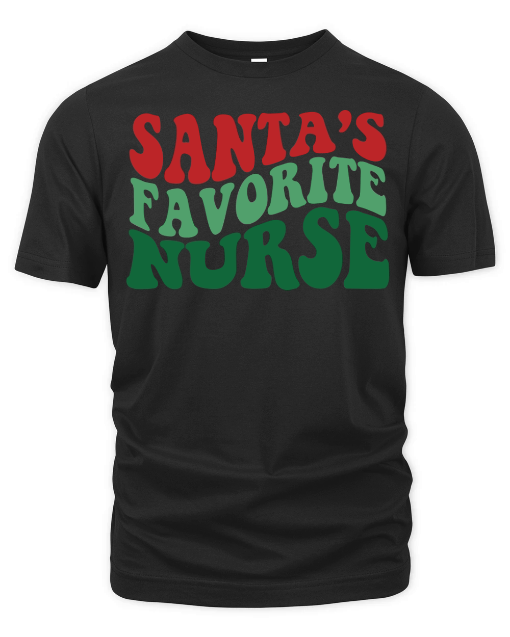 Santas favorite nurse Organic Unisex T-shirt