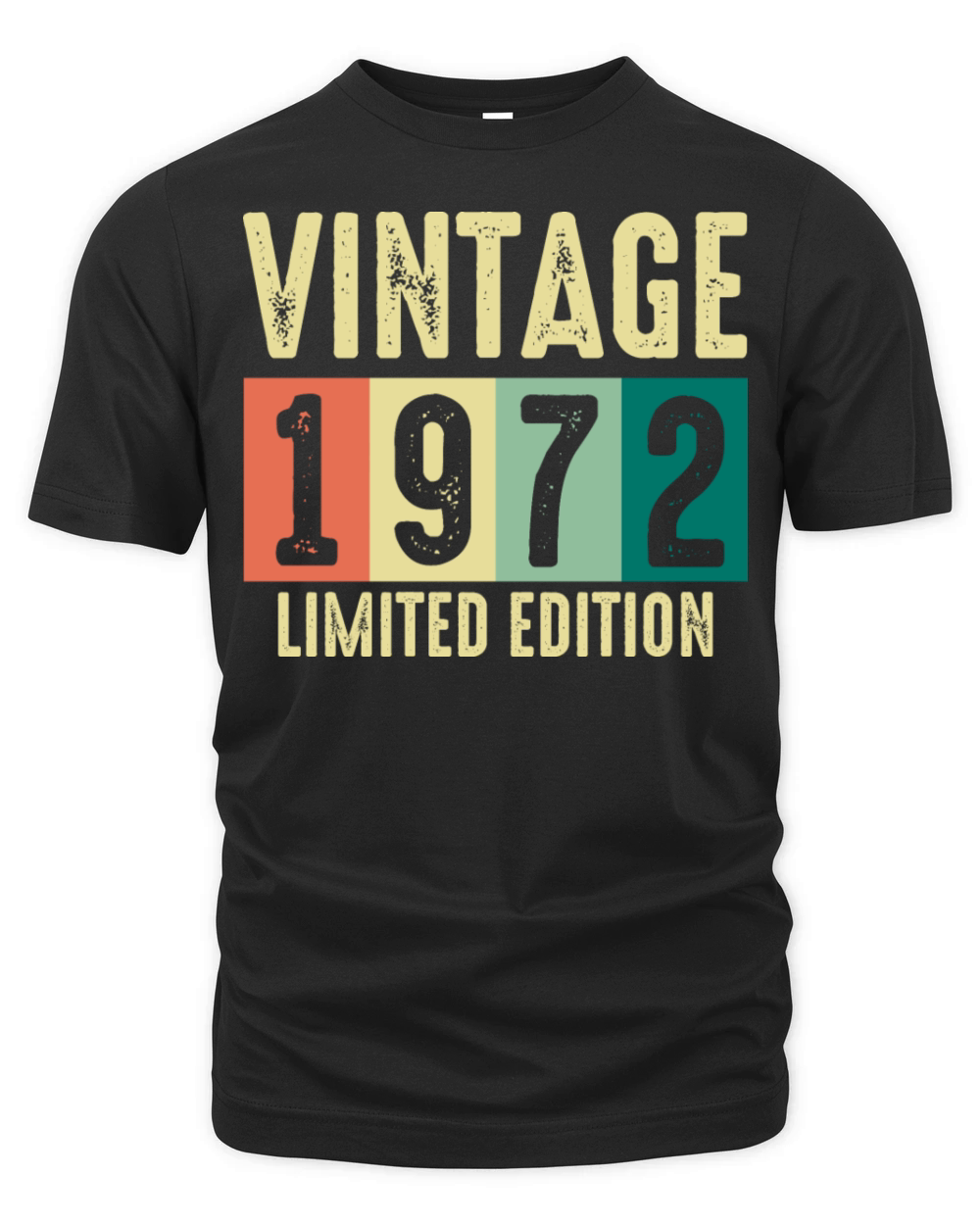 Vintage 1972 - 50 years old - 50th birthday gift Organic Unisex T-shirt