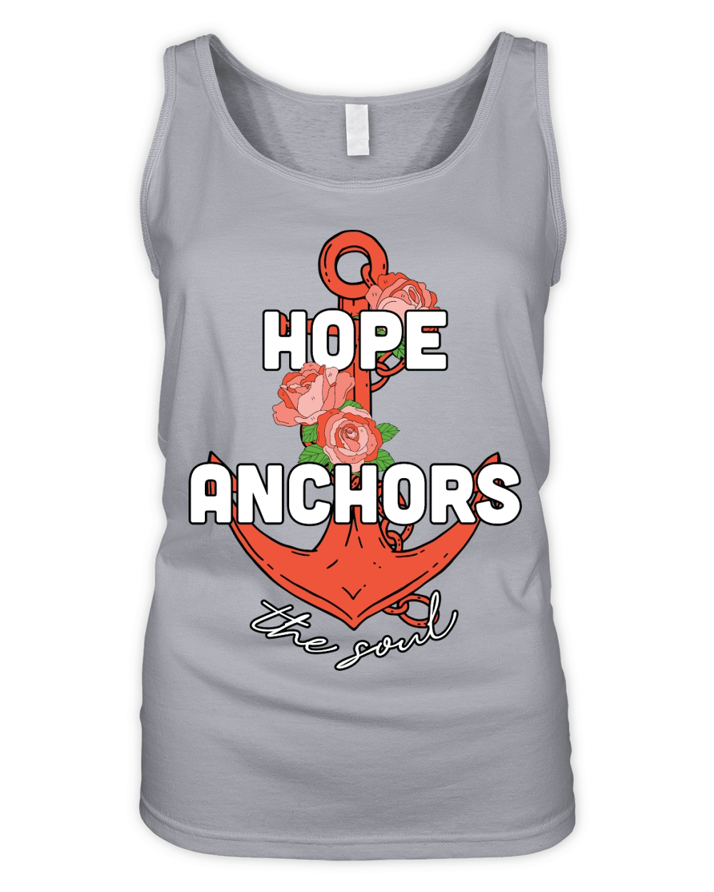 Hope Anchors the Soul Flora Organic Women's Tank Top