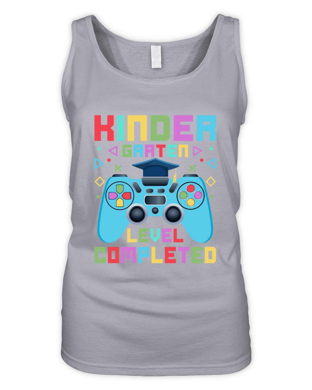 Kindergarten Level Completed Organic Women's Tank Top