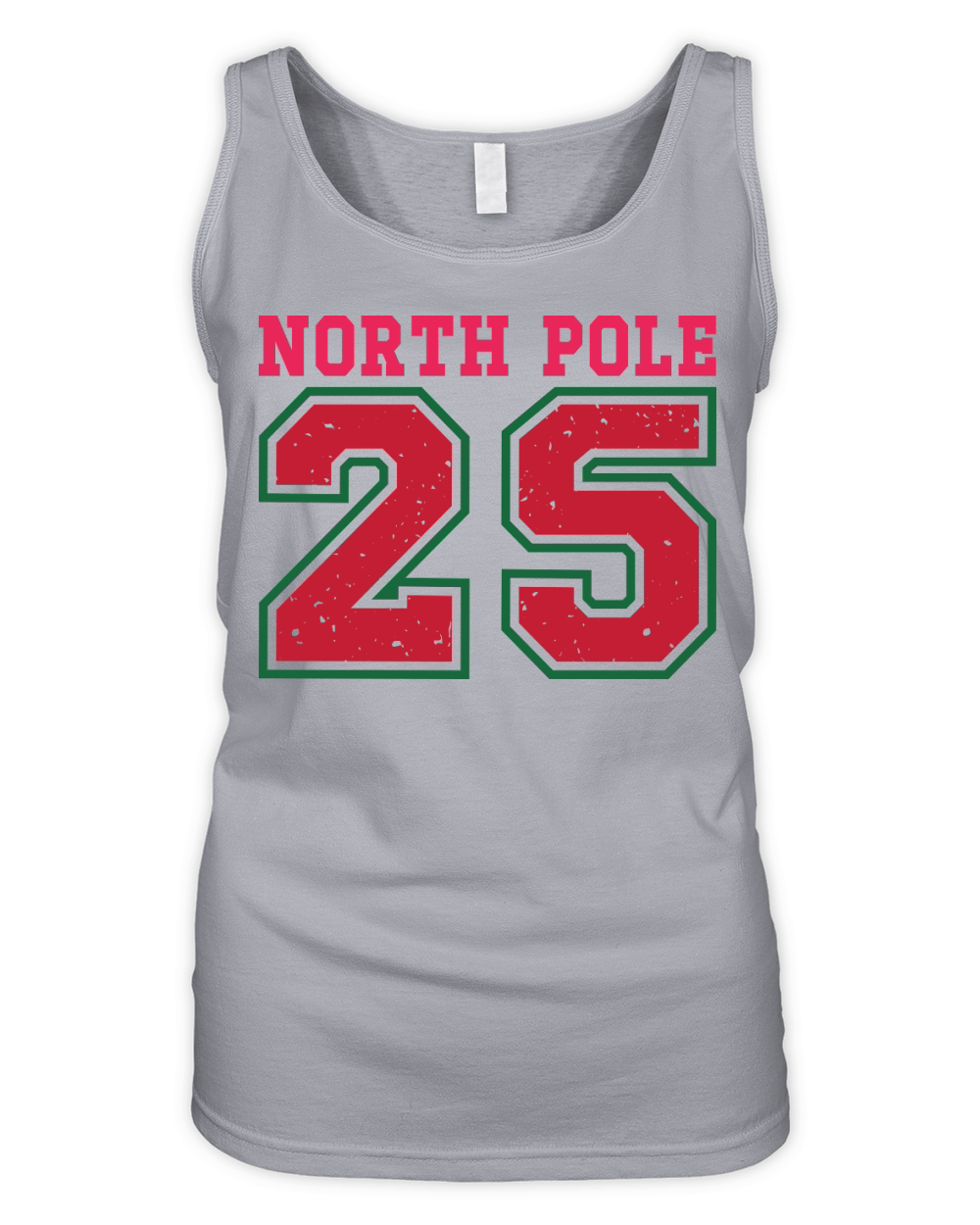 north pole 25 Organic Women's Tank Top
