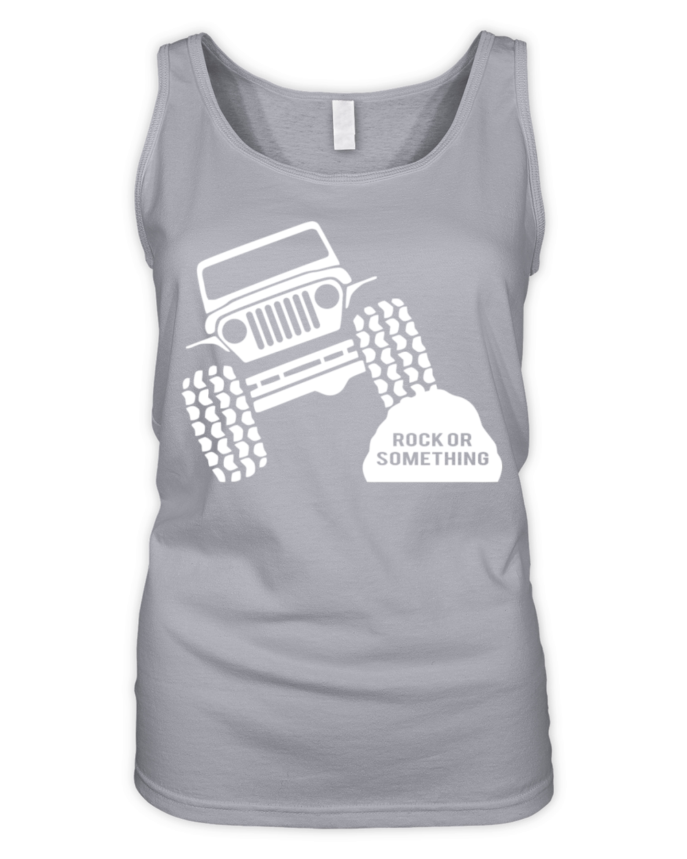Rock Or Something Jeep Wrangler Organic Women's Tank Top