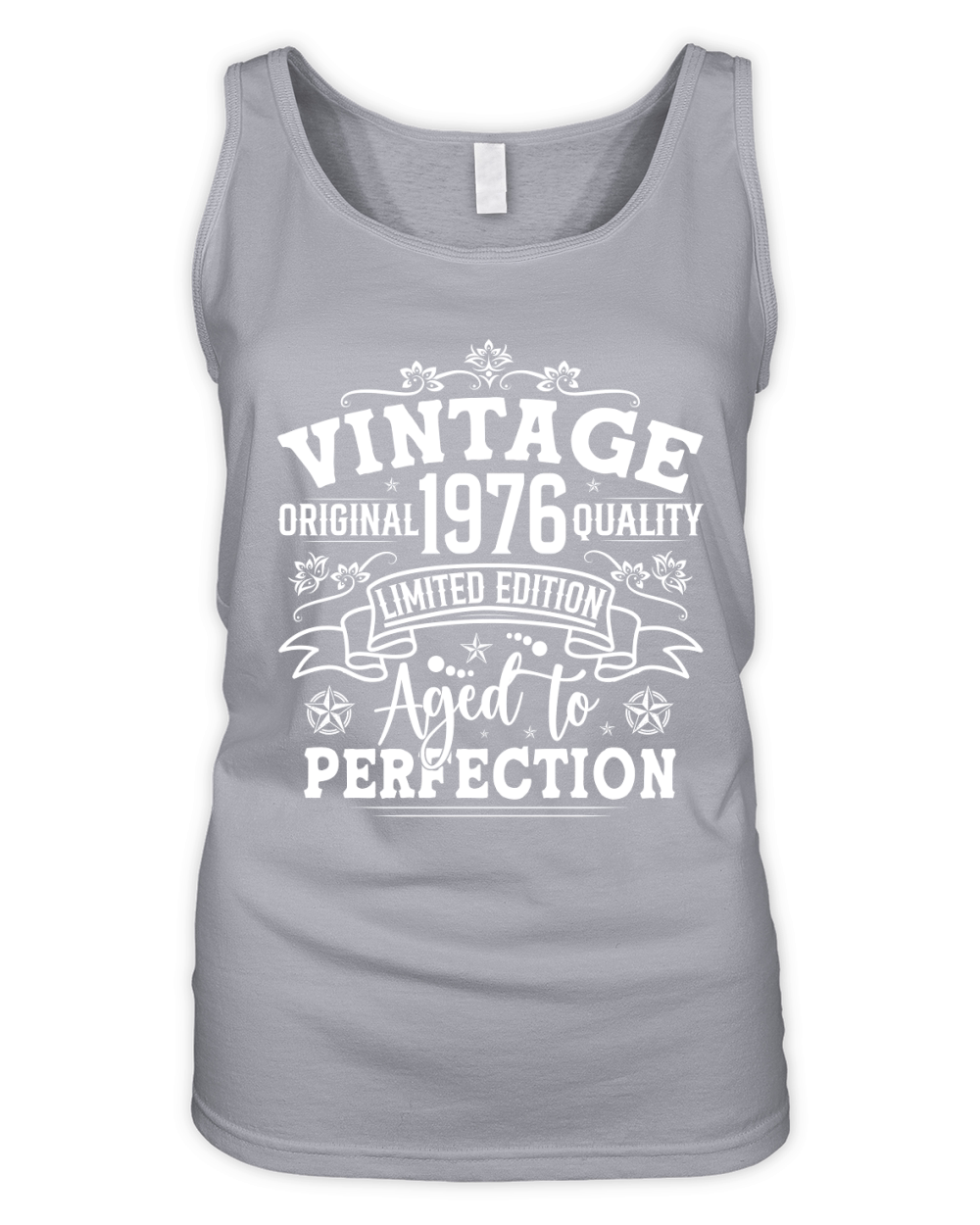 Vintage Birthday TShirt Design Bundle 1976 Organic Women's Tank Top