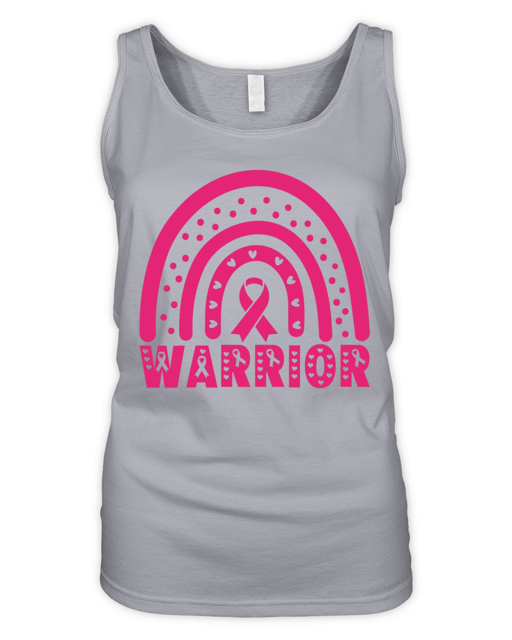 Warrior Breast Cancer 5 Organic Women's Tank Top