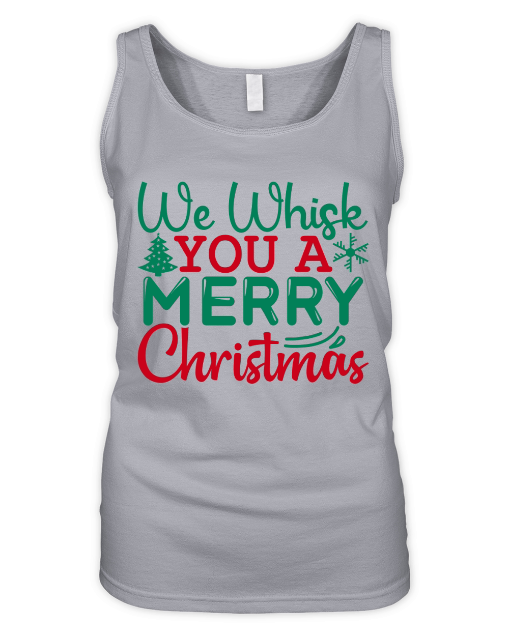We whisk you a merry christmas Organic Women's Tank Top
