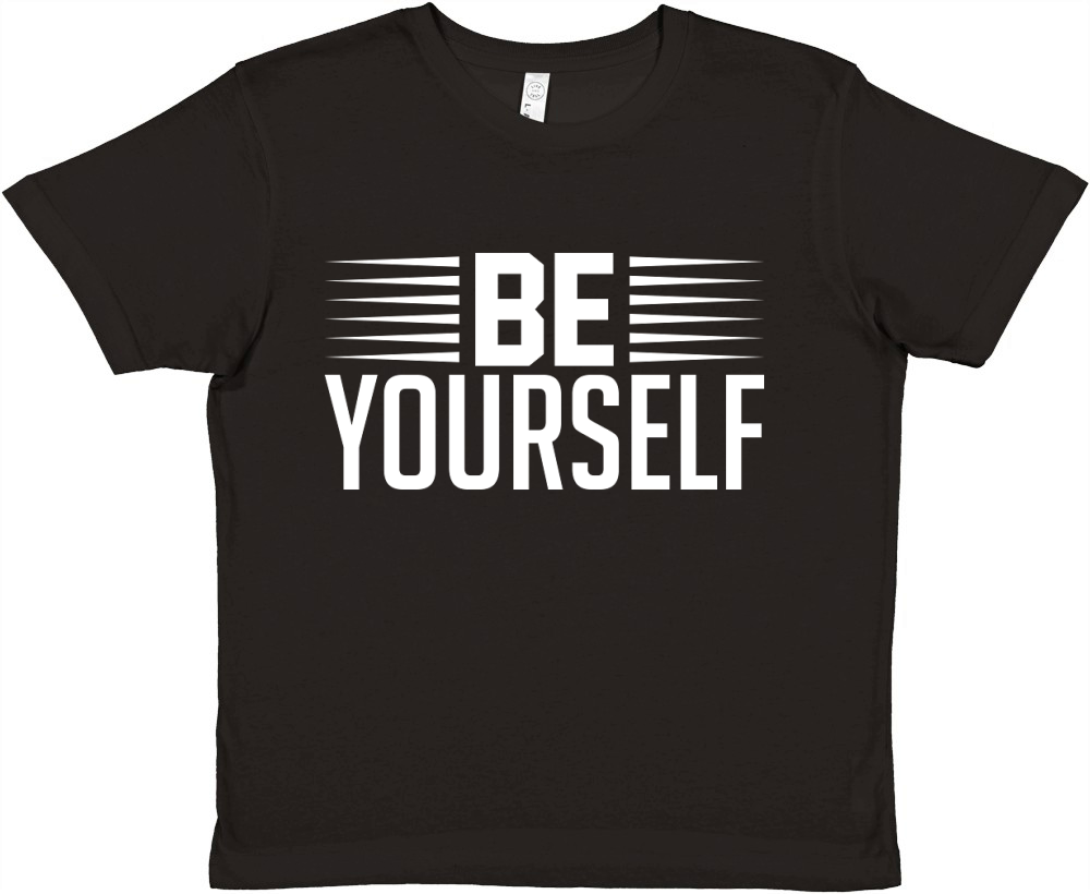 Be Yourself Premium Kids Crewneck T-shirt