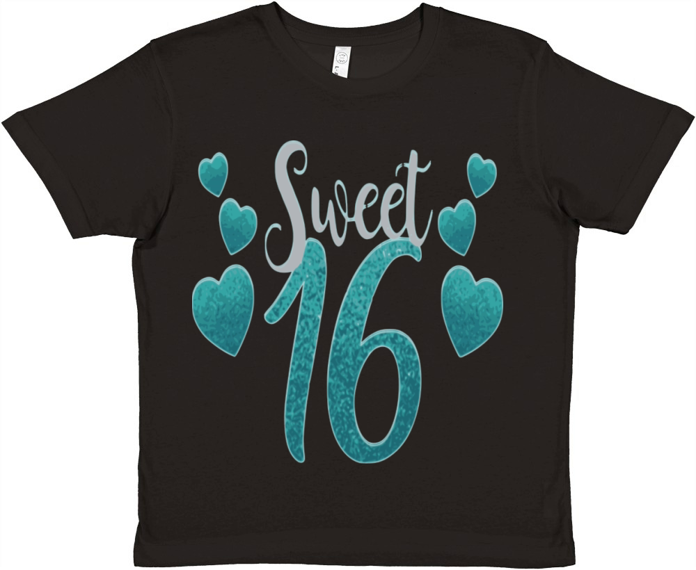 Birthday sweet 16 Premium Kids Crewneck T-shirt