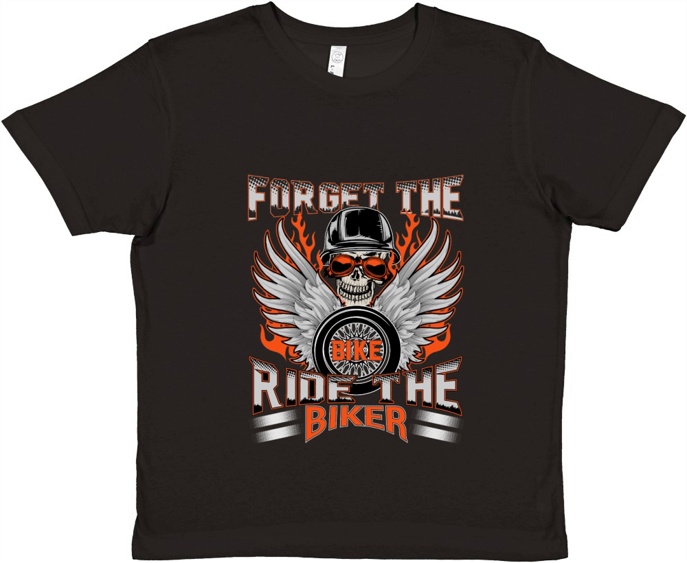 FORGET the BIKE Motorbike Premium Kids Crewneck T-shirt