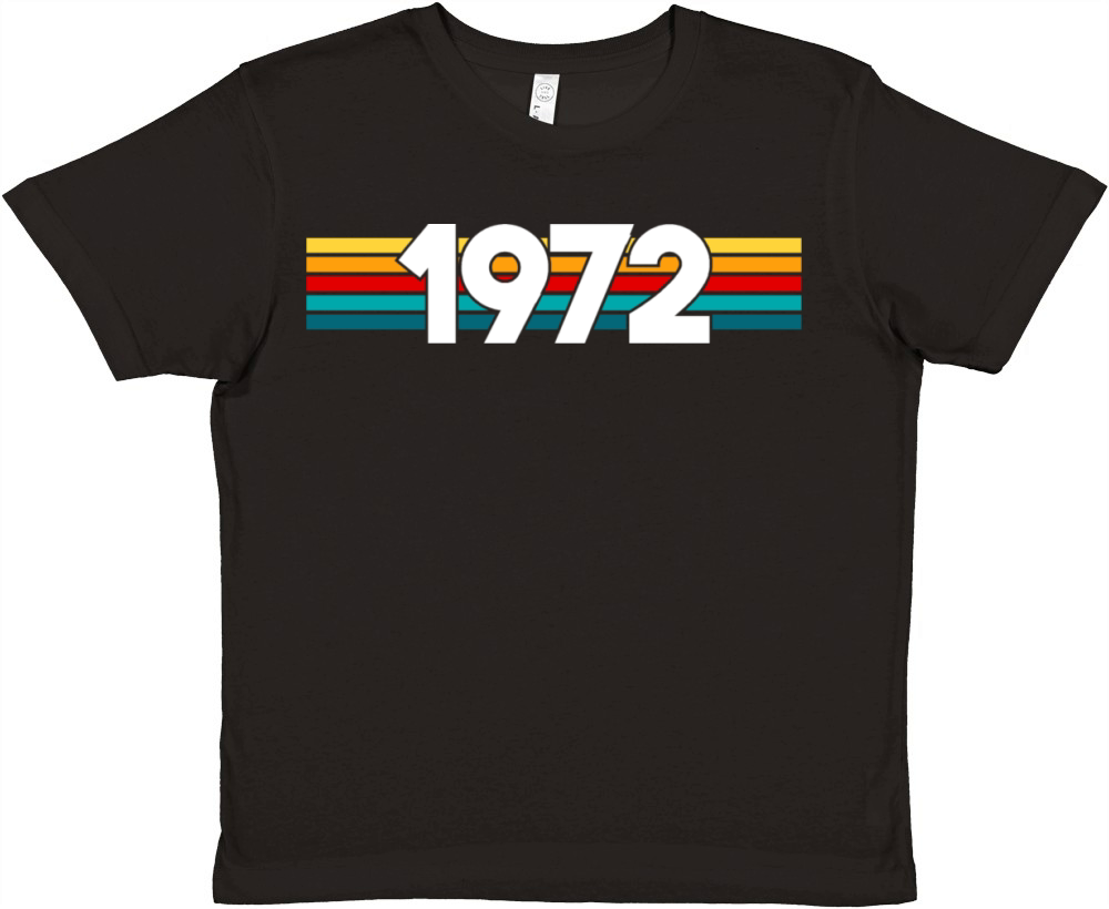 Vintage 1972 - 50 years old - 50th birthday gift Premium Kids Crewneck T-shirt