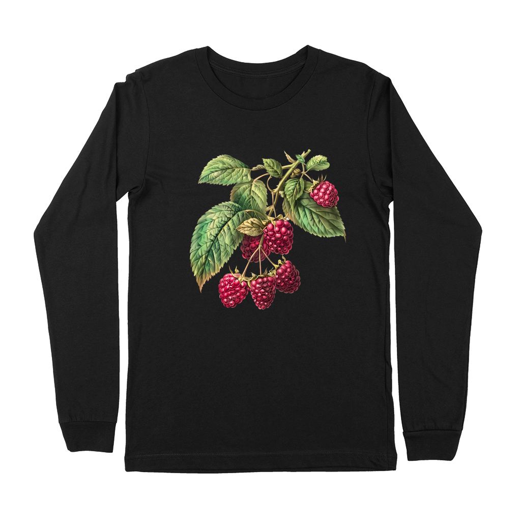 Blueberries Vintage Fruit Premium Long Sleeve