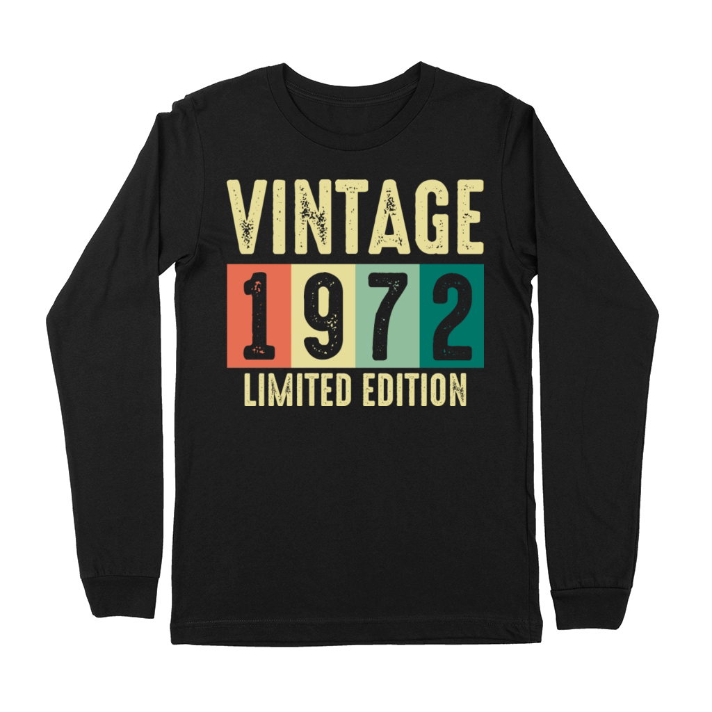 Vintage 1972 - 50 years old - 50th birthday gift Premium Long Sleeve