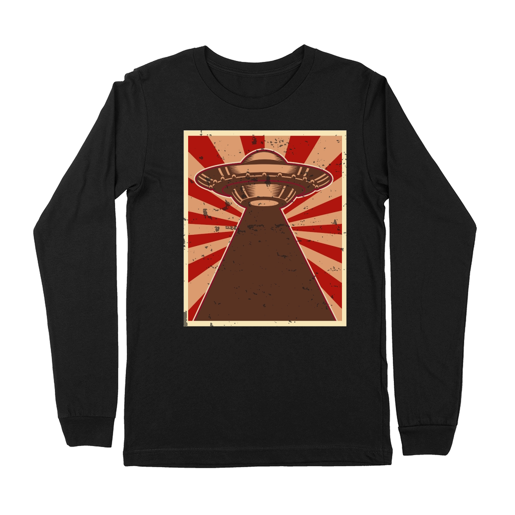 Vintage UFO Alien 30 Premium Long Sleeve