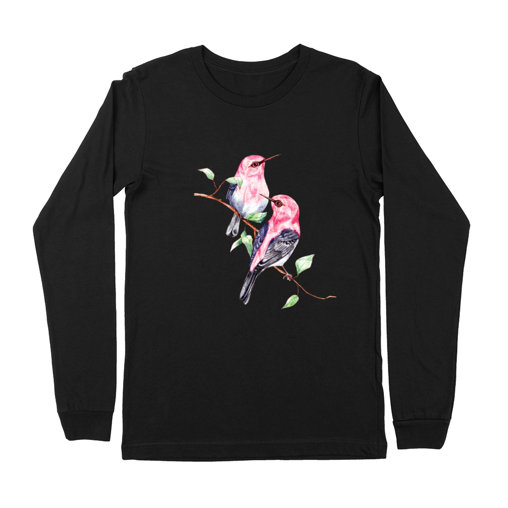 Watercolor birds Premium Long Sleeve