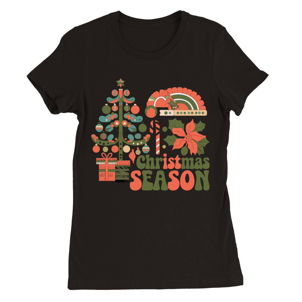 Christmas Season 32 Premium Womens Crewneck T-shirt