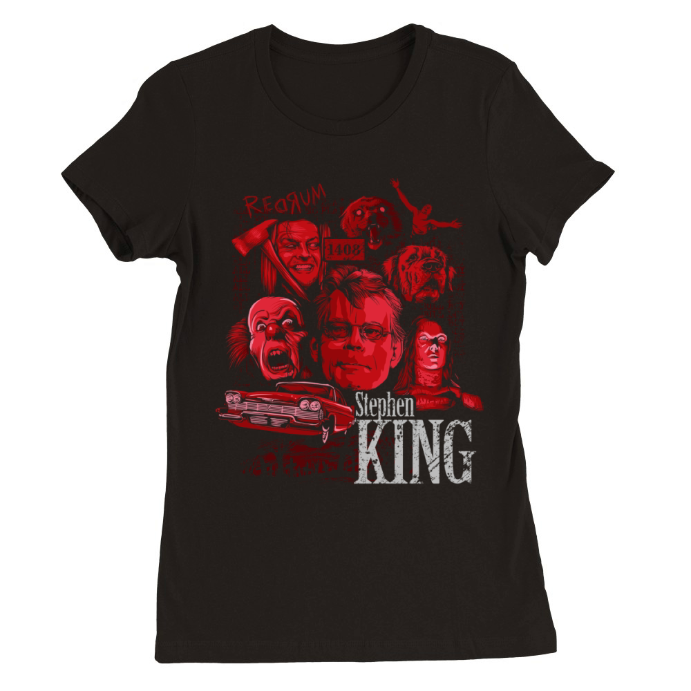 Halloween Allstar Team By Horror King Gift Premium Womens Crewneck T-shirt