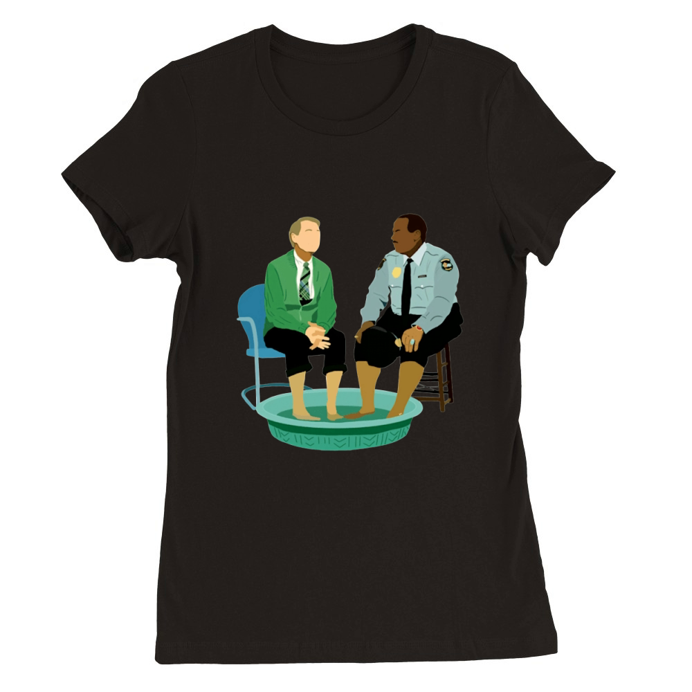 Mr Rogers Officer Clemmons Pool Premium Womens Crewneck T-shirt