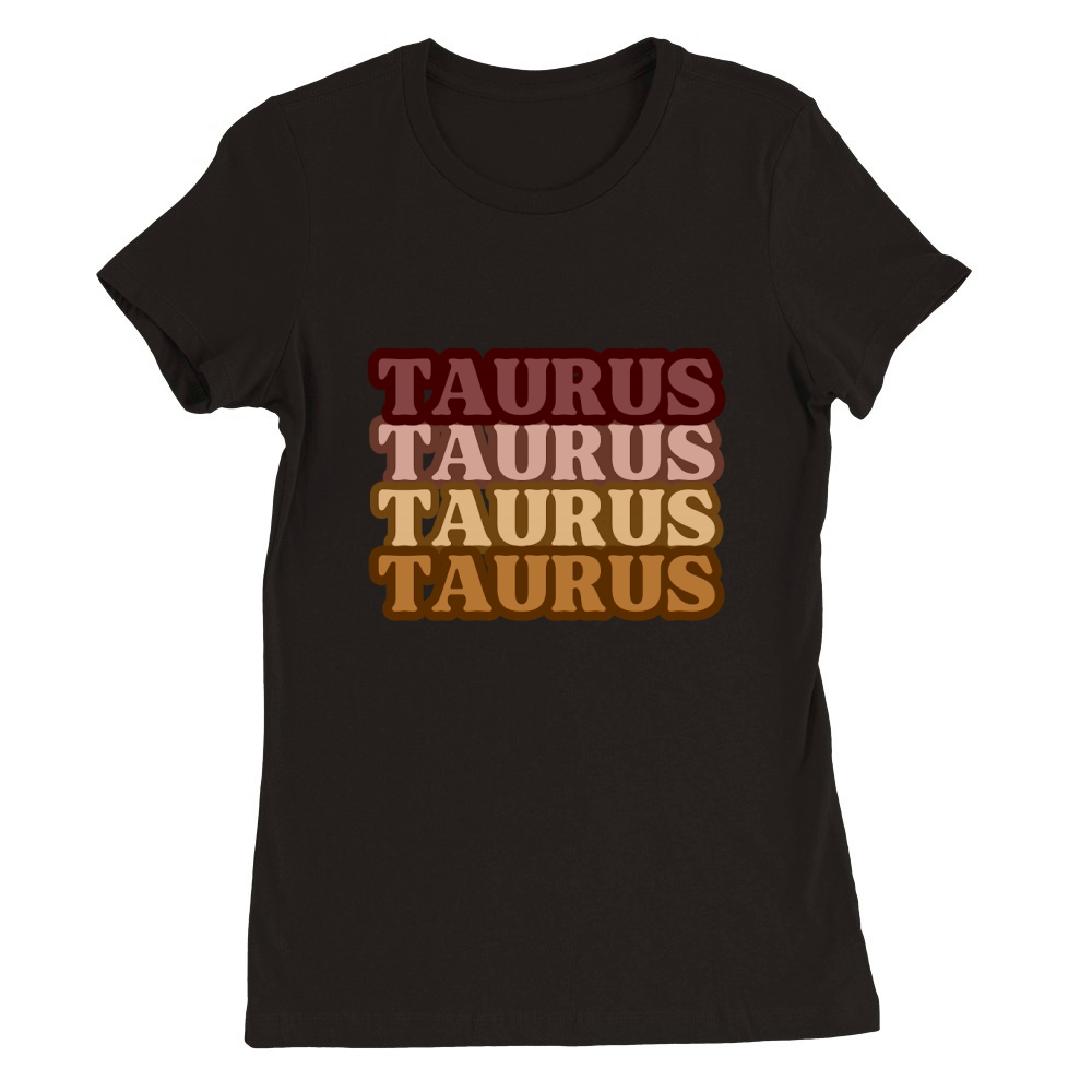 Taurus Premium Womens Crewneck T-shirt