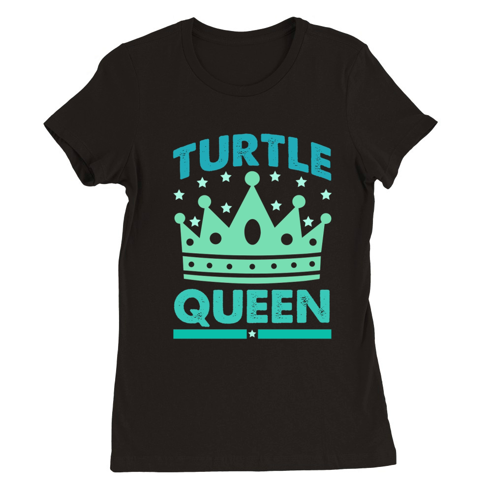 Turtle Queen Premium Womens Crewneck T-shirt