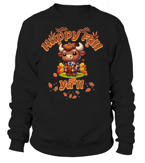 Happy Fall Yall Sweatshirt Unisex