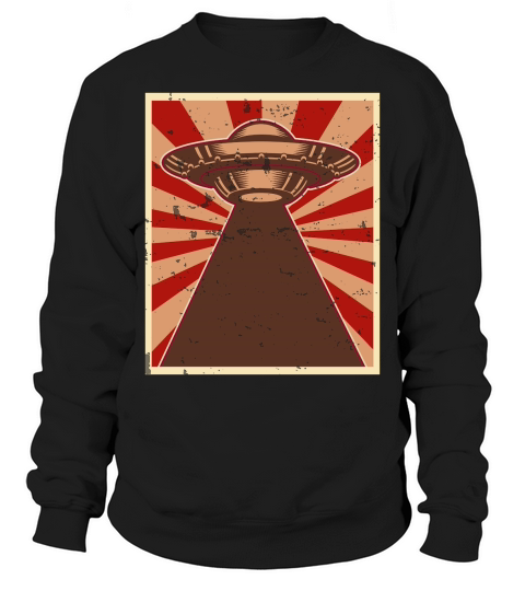 Vintage UFO Alien 30 Sweatshirt Unisex